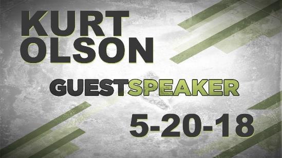 Guest speaker Kurt Olson of Pibel Bible Camp, our May Mission of the