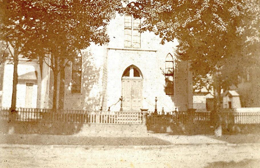 The oldest Reformed church in Muskegon, this RCA congregation was organized on June 22, 1859, after official meetings for a church organization by the Rev. P. J. Oggel and Elder J.