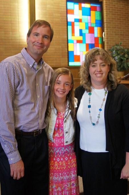 We rejoice with Danielle Allison! Danielle was baptized on June 1st.