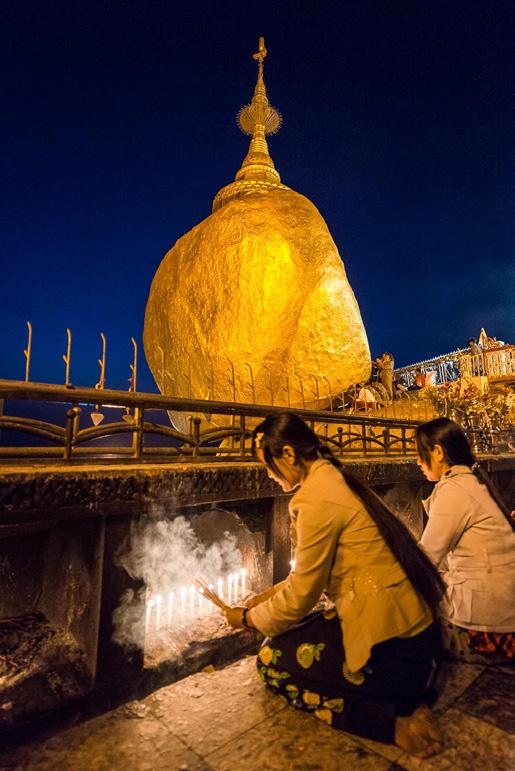 Optional 5-Day Trip Extension November 21 25, The Golden Rock, Hpa-An & Bago Day 1.