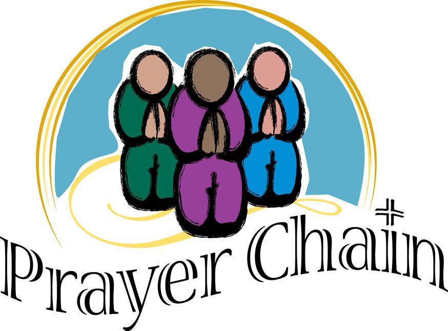 Please remember those listed below in your prayers 1. Carol Saylor continuing prayer for encouragement and strength 2. Betty Chinn...encouragement and peace 3.