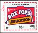BOX TOPS FOR EDUCATION COLLECTION FOR SAINT JAMES SCHOOL Each box top you clip is worth 10.