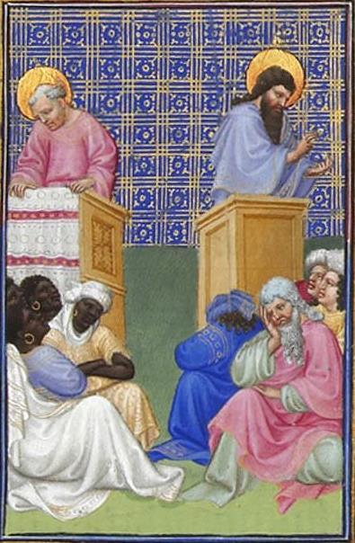 The Preaching of the Apostles Les Très Riches