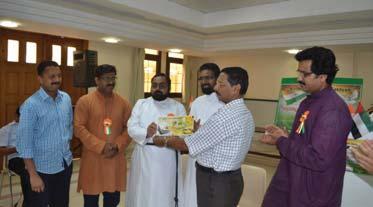 Rev. K. O. Philipose in the presence of our Vicar Rev. Dr. Daniel Mammen and Asst.