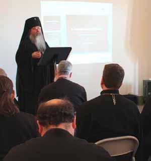 and Eastern Pennsylvania with the blessing and presence of His Eminence, Archbishop Tikhon. This Workshop was mandatory for all diocesan clergy and was held in the Museum of St.