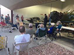 It was a great evening for a BBQ and most of the members remembered to bring their own chairs as requested, except for Randy Loyd who thankfully brought several.
