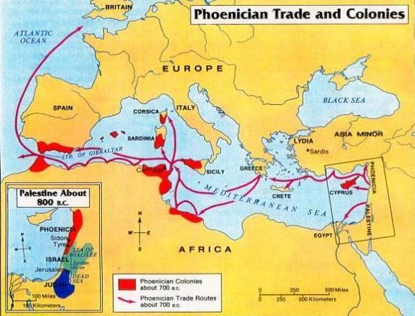 Phoenicians: 1500-300 B.C.