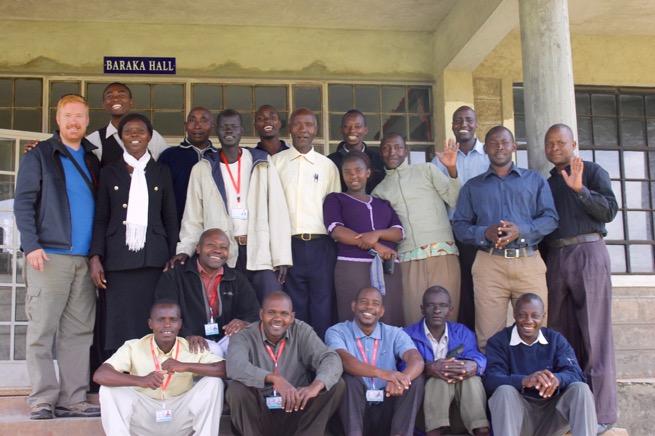 Teaching at KBTC For the next week I taught pastoral counseling to 22 students at the Kenya Baptist Theological College in Limuru. They were such good students very eager to learn.