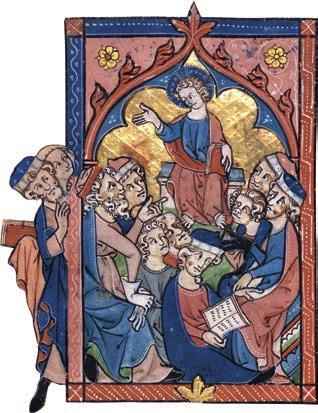 Christ Child among the Doctors in the Temple (Lc 2, 41-52) Ms.