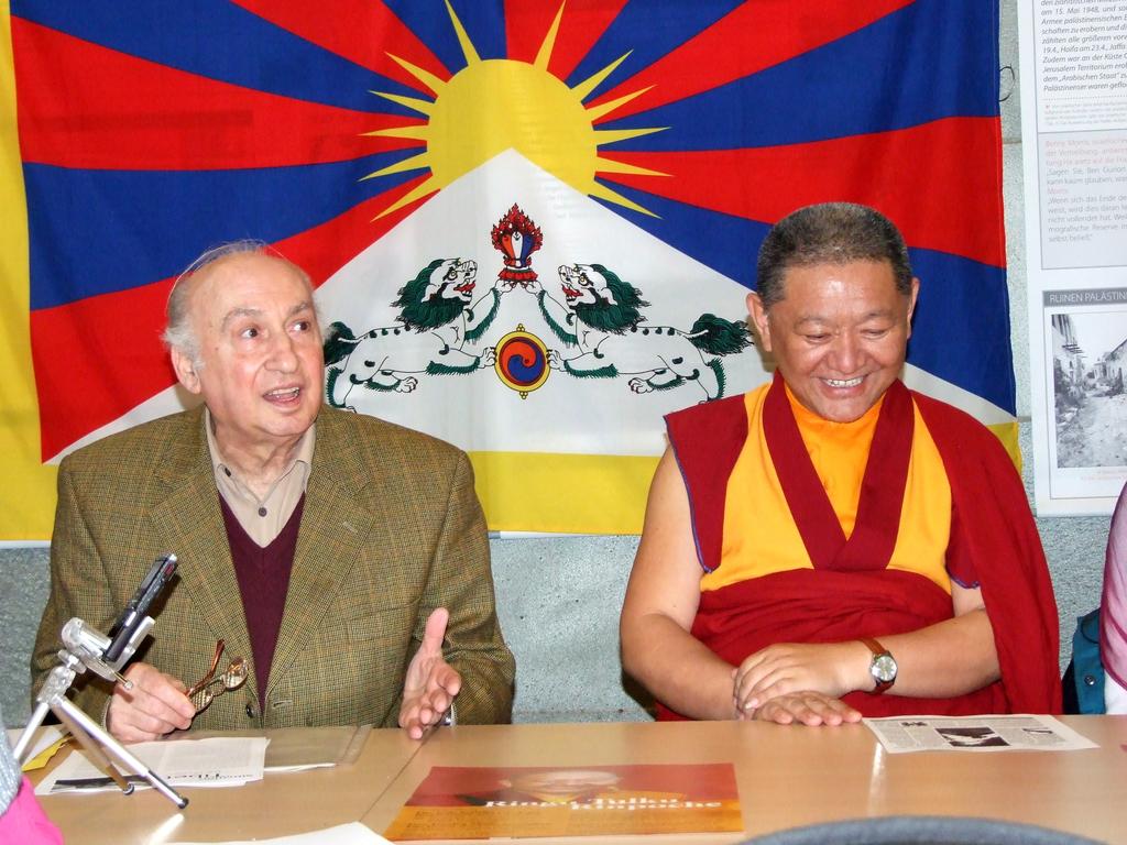 Venerable Ringu Tulku Rinpoche Press Conference Held on March 12, 2009. Organized by Mr.