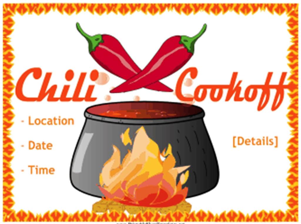 Chili Cook off At St.