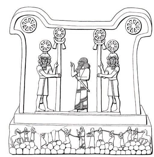 Fig. 19 Tukulti-Ninurta I as a godlike