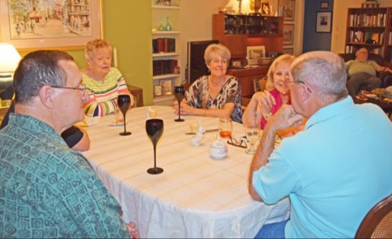 regular church attendance for a while. Foyer Group Dinners will resume September 17 th.