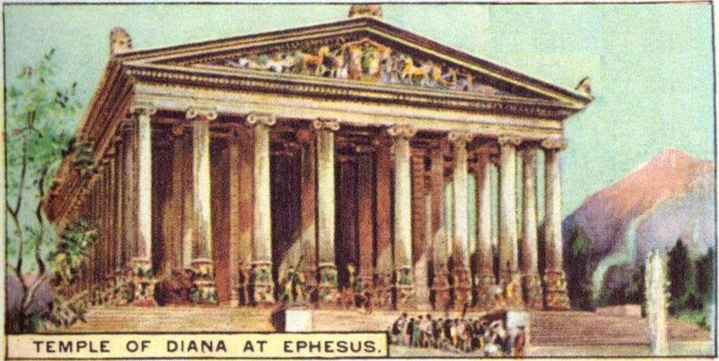 Temple of Artemis/Diana Paul writes extensively to