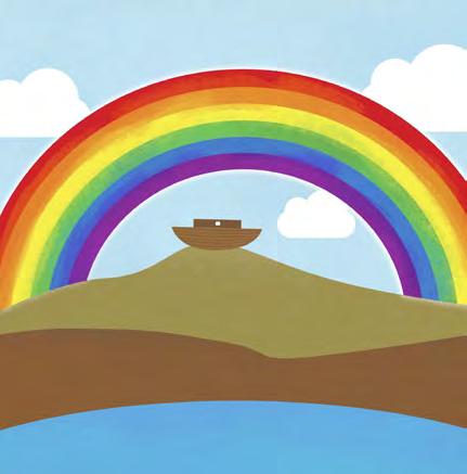 Genesis 9:17a LessOn Overview God judged the world because of sin, but showed mercy and grace to Noah and his family, giving the rainbow as a sign of his promise.