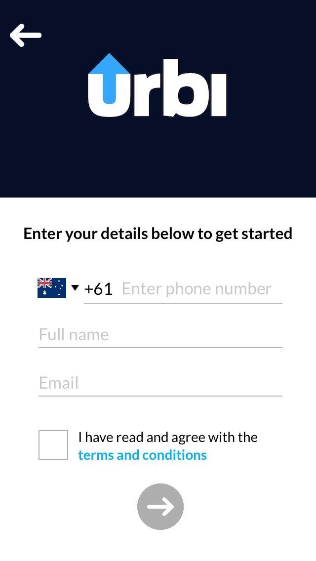How to register Register your details to create your account. We use your phone number as your identity.