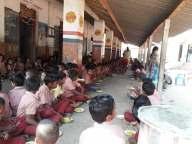 addiction, women empowerment and employment awareness. NARAYANA SEVA Feeding the needy by treating them as Narayana God is one of the activities rigorously carried out in whole of the state.