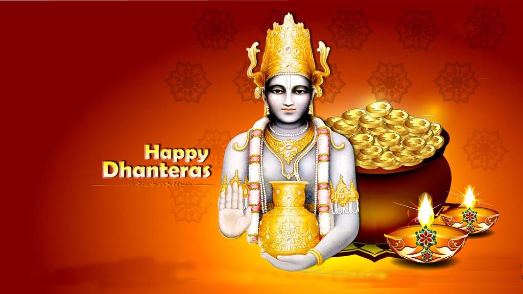 On Dhanteras, homes that have not yet been cleaned in preparation for Diwali are thoroughly cleaned and whitewashed, and Lakshmi, the goddess of wealth, is worshipped in the evening.