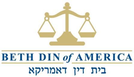 LAYMAN S GUIDE TO DINEI TORAH (BETH DIN ARBITRATION PROCEEDINGS) The purpose of this document is to give basic information about the Din Torah process.