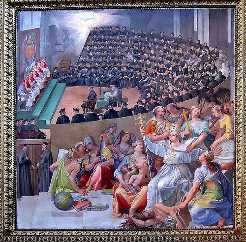 The Council of Trent This Catholic Council met in several sessions from 1545 1563.