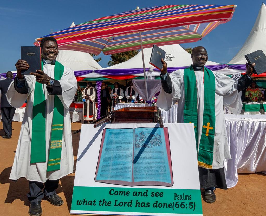 Many of them are church leaders from the area, explained Michiel Louter, a translation adviser with the Mara Cluster Project in northern Tanzania.