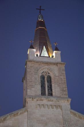 Inauguration of Christ Church Tower in Nazareth On 9 February, Christ Church in Nazareth held an inauguration ceremony to commemorate the completion of the church tower and spire.