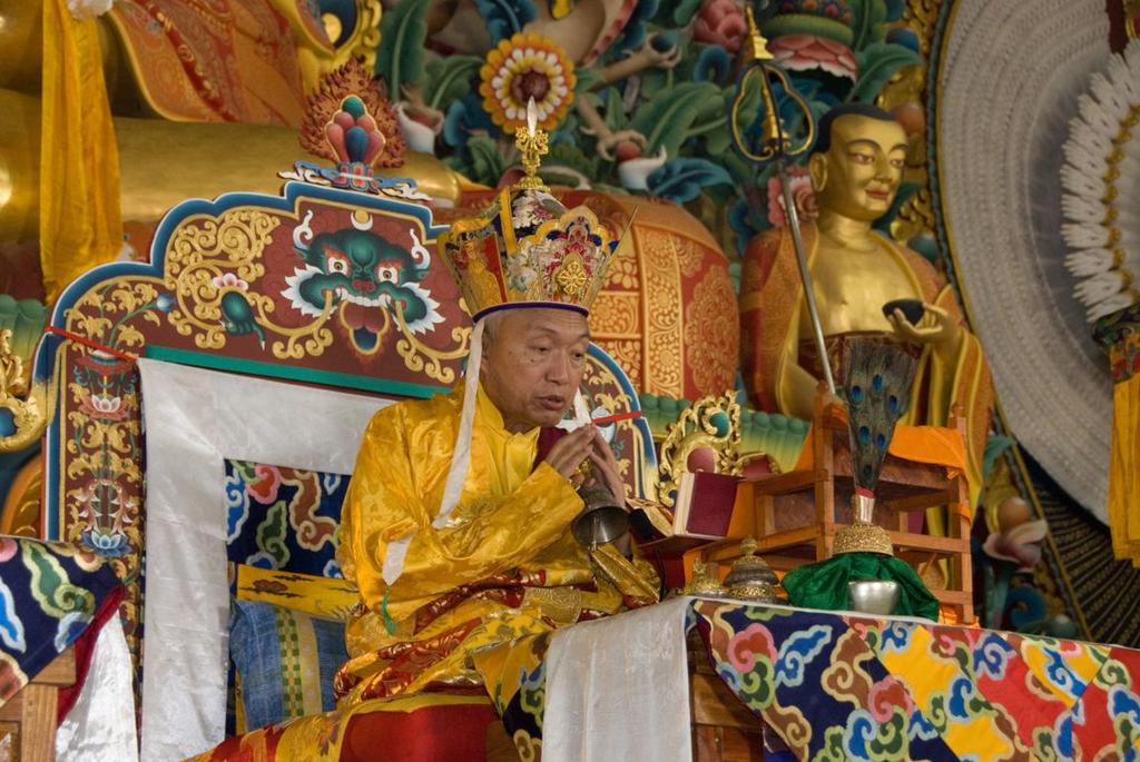 HIS EMINENCE NAMKHA DRIMED RINPOCHE His Eminence Tertön Namkha Drimed Rabjam Rinpoche Namkha Drimed Rinpoche manifests like all of the great masters of the past who were one-pointed in their