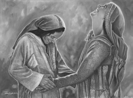 Birth of John the Baptist Hold the Locusts The birth of John is much like the birth of Jesus. Neither mother expected to be pregnant (Elizabeth was very old, Mary was not married.
