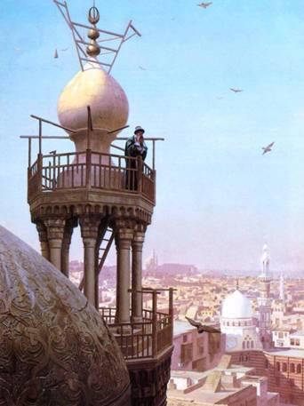 Figure 1 The Muezzin s Call to Prayer from the Wallace Collection, London, by Jean-Leon Gerome (1824-1904) a French painter.