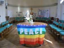 The Aftermath Foundation worship on Tuesday 12 th June was led by a member of staff who had gone to Faslane and been arrested.
