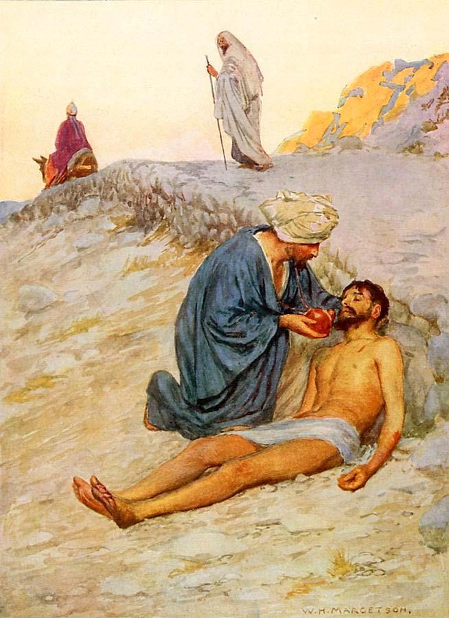 A Question for You: What should the Samaritan have done if he had come upon the man as he was