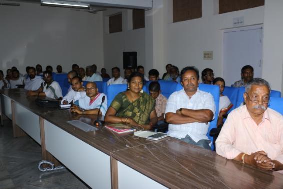 Devanathan, Vice-Chancellor, Sri Venkateswara Vedic University took the role of