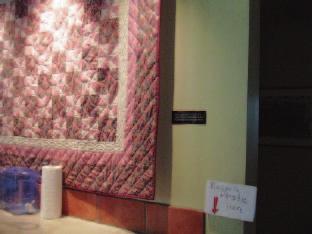 North America, Akron, Pennsylvania, 2007 Picture 16 A quilt hangs at the
