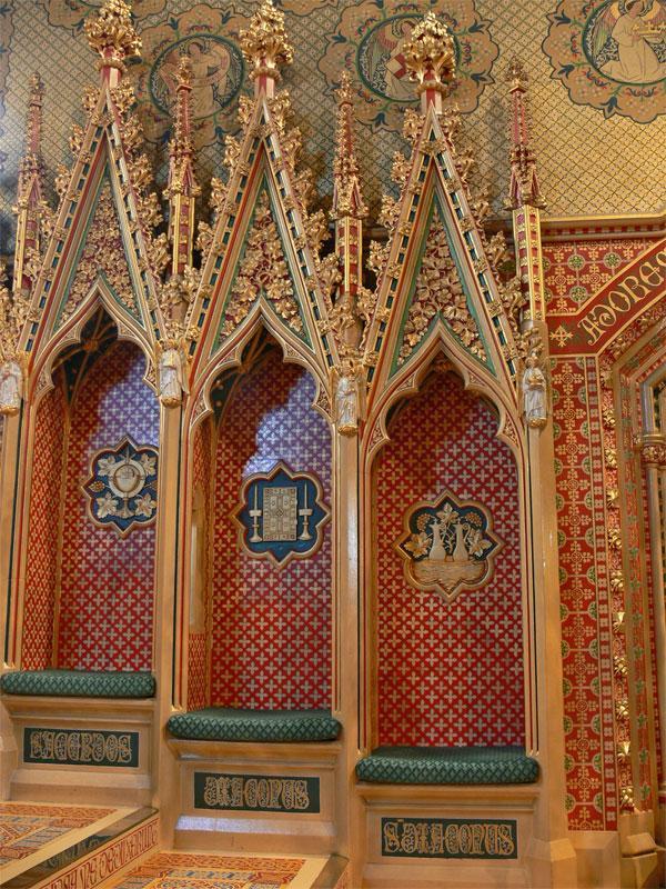 Pugin s Designs Sedilia (Part 2) Having introduced the place of sedilia in Pugin s church furnishings we shall, over coming Newsletters, look at examples in his English churches.