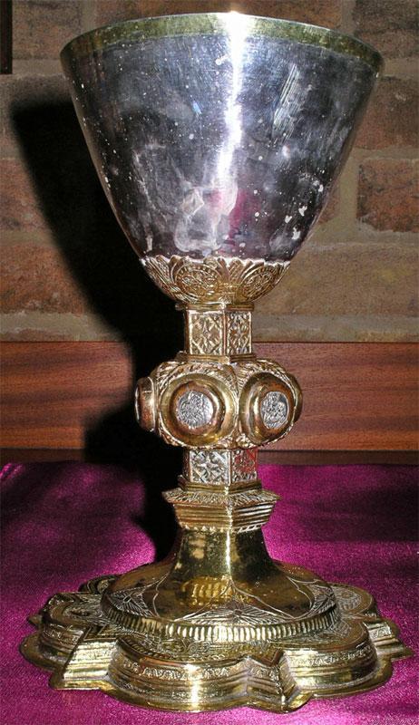 We welcome: Friends of Pugin Mr Bryan Woodward Hamilton, Victoria Renewals We are most grateful to the following Friends who have renewed their membership to date: The Marlow chalice: (Image: