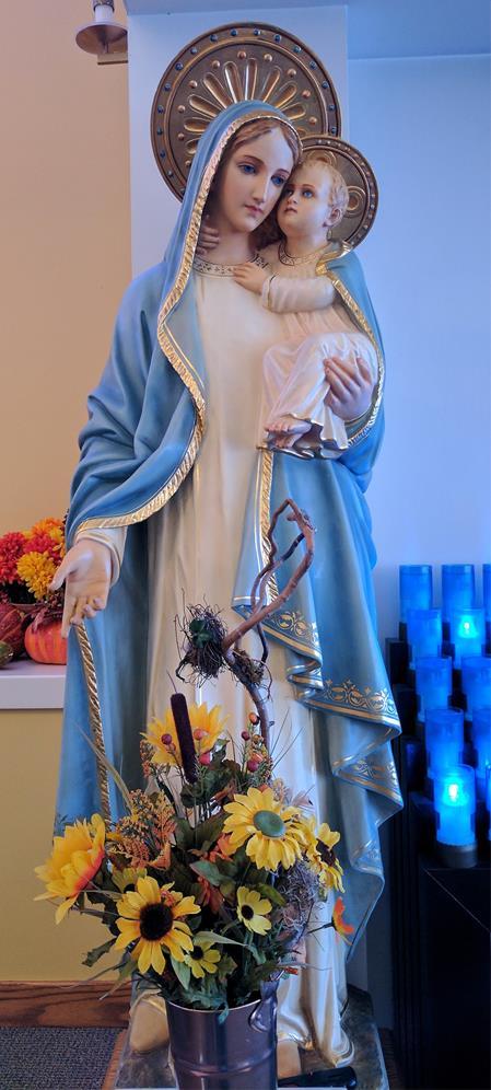 Our Mother of Good Counsel Statue Our
