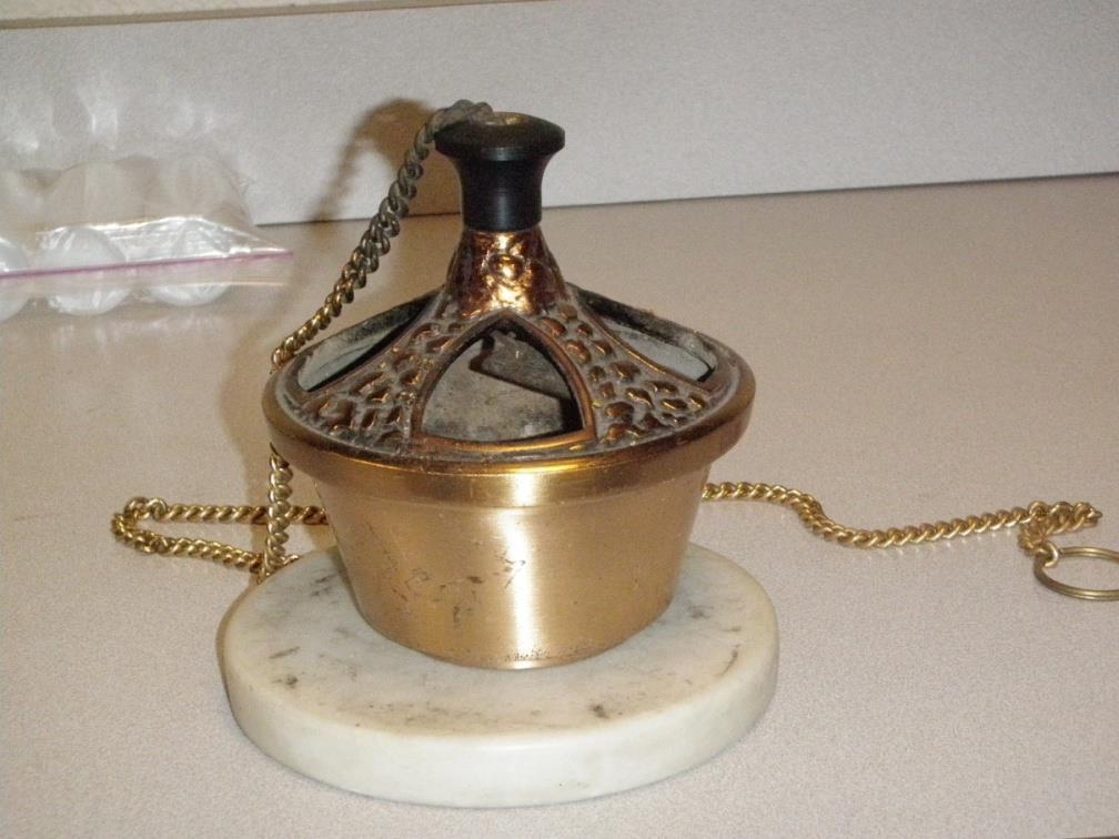 Thurible/Censor and Boat The