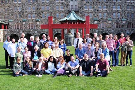 Holy Week Vocation Retreat 2017 Maryknoll NY The full group of 30 with the Mission Bell in the foreground Another wrote: I don't know if Maryknoll is where God is calling me, but after the weekend I