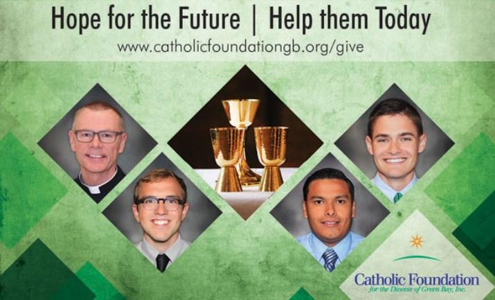 GOSPEL MEDITATION Seminarian Collection Providing priests for the future is all about being spiritually fed.