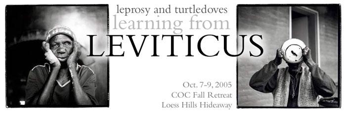 Learning from Leviticus: Reinke, p. 1 Part 2: Tony S. Reinke Sunday morning, Oct.