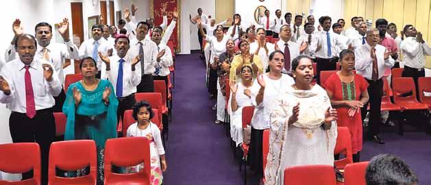 FEATURE OUR LANGUAGE MINISTRIES Part 1 Hosanna AG s Tamil Ministry Having begun with a small group of locals and foreign workers, Rev Vanimogan and his wife, Rev Kalarani pioneered Hosanna Assembly