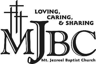 MOUNT JEZREEL BAPTIST CHURCH KOINONIA BIBLE INSTITUTE Winter/Spring 2017 (February 28, 2017 May 20, 2017) PURPOSE: The purpose of the Koinonia Bible Institute is to glorify God through developing,