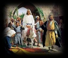 BLESSED IS HE WHO COMES IN THE NAME OF THE LORD PALM SUNDAY (April 14) Lk 19:28-40; Phil2:6-11; Lk 22:14-23:49 I can t wait to go to Mass today I did do some research last night and found out some