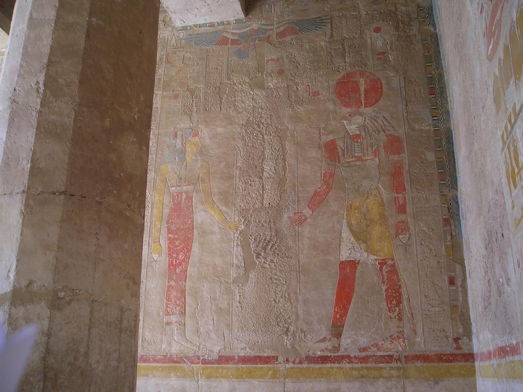 Isis with Hatshepsut &