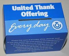 The UTO Annual Ingathering is Sunday, November 18 Bring those blue boxes that you have used to collect your coins in appreciation of times of thanks, or you can write a check that can be put in an