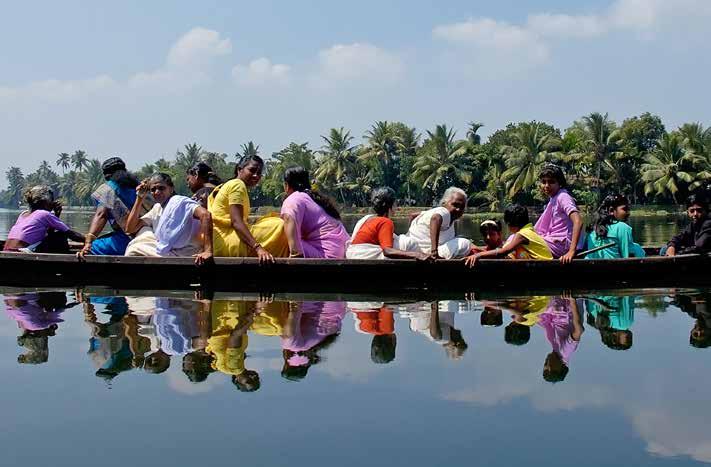 Commuting on the Keralan backwaters Palliative Care in Southern India 7 22 February 2018 The tour is designed to