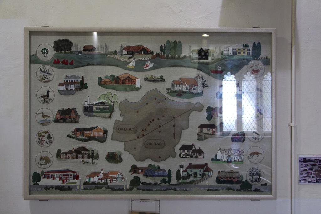 A Millennium embroidery project depicting