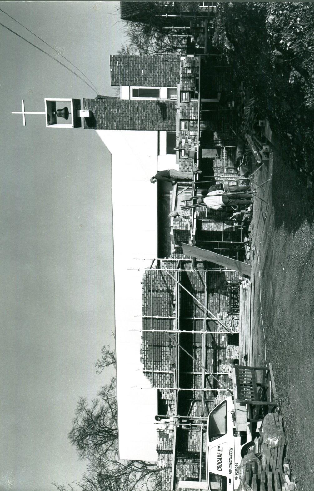 In 1983 a new sanctuary, altar