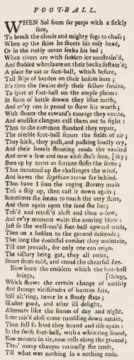 Foot-Ball, London Magazine, or, Gentleman's monthly intelligencer, 4 (March 1735), p.