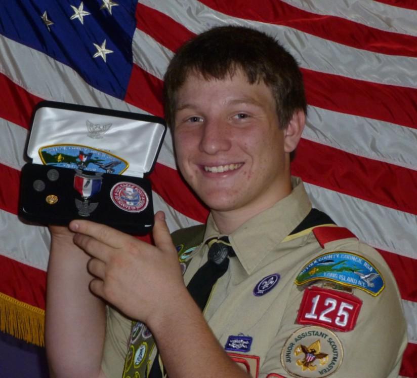 J U L Y / A U G U S T 2 0 1 1 CHRISTOPHER GAZERRO BECOMES BOY SCOUT TROOP 125 S EAGLE SCOUT #83 Christopher Gazerro became Boy Scout Troop 125 s (Commack) 83 rd Eagle Scout on December 23, 2010.
